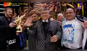 Mito Plaza se convierte en el ganador de la primera edición de La voz senior 2021: “¡Por ti Nancy!”