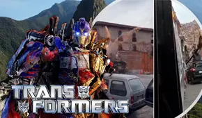 Transformers 7 en Cusco: Optimus Prime graba su última escena y se despide de la ciudad imperial