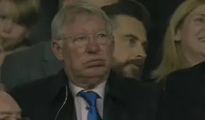 ¡No lo puede creer! La reacción de Álex Ferguson al ver el 5-0 del Liverpool sobre el United