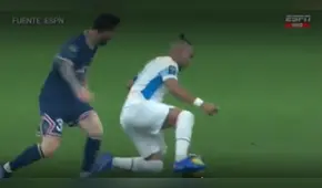 Payet venció a Messi en un mano a mano en el PSG vs. Marsella