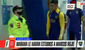 Boca Juniors: Marcos Rojo salió enojado y rengueando tras derrota ante Vélez