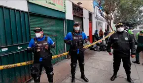 Lince: delincuentes fueron capturados tras hacer forado para robar casa de cambio