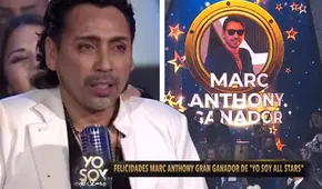 Yo soy Chile, all stars 2021: revive lo mejor de la final donde ‘Marc’ Anthony resultó ganador