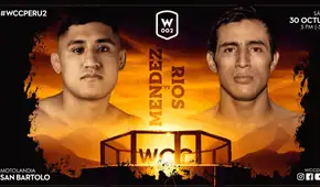 Renzo ‘El Nene’ Méndez enfrentará a Andy Ríos en duelo Lima vs. Iquitos en el evento estelar del WCC 02