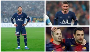 Neymar calificó a Verratti como uno de los mejores mediocentros junto a Xavi e Iniesta 