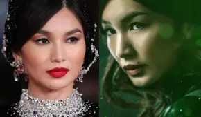 Eternals: Gemma Chan luce vestido de diseñadora coreana en avant premiere