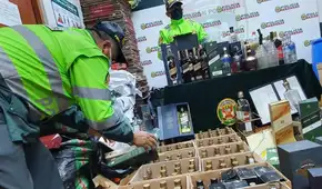 Halloween: incautan miles de botellas con licor adulterado que iban a vender este fin de semana