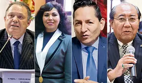 Excongresistas y hermano de actual legislador buscan ser magistrados del Tribunal Constitucional