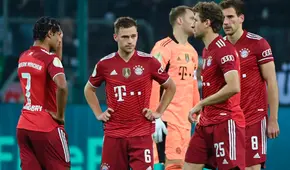 Bayern Múnich eliminado de la DFB Pokal en dieciseisavos tras perder 5-0 ante el M’Gladbach