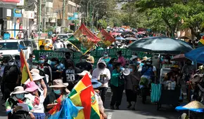 Varios sectores convocan a paro indefinido desde el 8 de noviembre en Bolivia