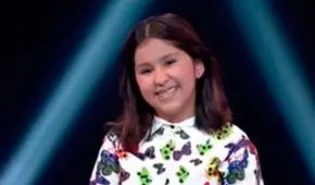 La voz Kids: imitadora de Laura Pausini sorprendió al jurado con su interpretación ‘Cholo soy’