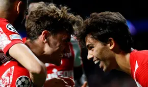 Griezmann agarró desprevenido a Joao Félix antes del partido del Atlético de Madrid