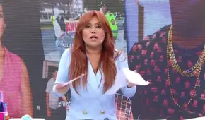 Magaly Medina tras quedarse en shock en su set: “Mi programa no es de ADN, es de farándula”