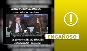 Es engañoso el video de Bill Gates hablando de “inyectar” organismos genéticamente modificados a niños