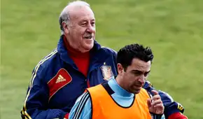 Vicente del Bosque: “Xavi es la persona idónea para enlazar el pasado, presente y futuro del Barza”