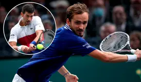 Medvedev superó a Zverev y se medirá con Djokovic en la final del Masters 1000 París 2021