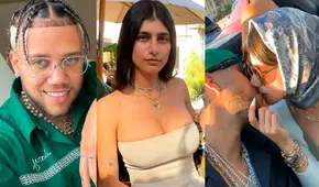Mia Khalifa y Jhay Cortez oficializan su relación con románticas fotos