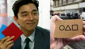 El juego del calamar: reparten tarjetas de la serie de Netflix a personas endeudadas