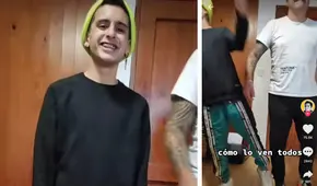 Daniel ‘Fideíto’ Menacho se burla del ‘empujón’ que le dio Mario Irivarren en la Teletón 2021