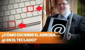 ¿Cómo escribir arroba (@) en el teclado?: combinaciones y origen