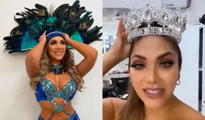 Isabel Acevedo recibe nueva corona de parte de la producción de Reinas del show