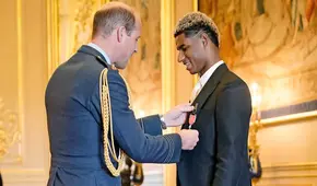 Marcus Rashford es nombrado miembro de la Orden del Imperio Británico 