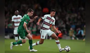¡Punto con sabor a mundial! Portugal igualó 0-0 con Irlanda y está a un empate de clasificar a Qatar 2022