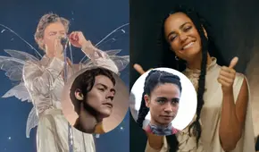 Harry Styles reunió a los actores de Eternals en su concierto y utilizó lenguaje de señas