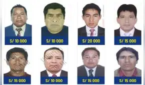 Cusco: estos son los 13 varones por los que el Mininter ofrece las más altas recompensas Cusco: estos son los 13 varones por los que el Mininter ofrece las más altas recompensas