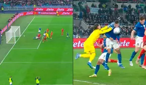 Italia vs. Suiza: Di Lorenzo anota tras grosero error de Sommer