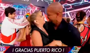 Esto es guerra vs. Guerreros Puerto Rico: Johanna San Miguel y José Figueroa casi se besan en la final