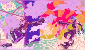 Impresionantes murales inspirados en la serie Arcane se ven en diferentes partes de Latinoamérica