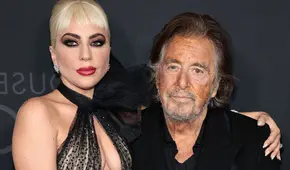 Lady Gaga defiende a Al Pacino y regaña a fotógrafo durante la alfombra roja de House of Gucci