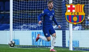 Barcelona estaría interesado en fichar a Timo Werner, delantero del Chelsea