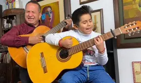 Gianfranco Bustios, ganador de La voz kids, cantará junto al compositor Diosdado Gaitán Castro