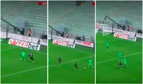 PSG vs. Saint-Étienne: Miguel Trauco y una elegante salida individual ante Hakimi y Di María