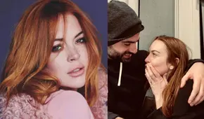 Lindsay Lohan se comprometió con su novio Bader S. Shammas y lució lujoso anillo 