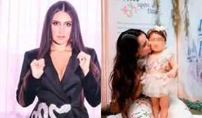 Dulce María dedica emotivas palabras a su hija por su primer cumpleaños