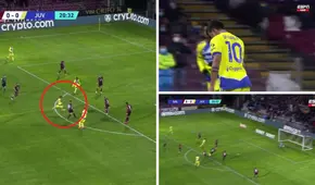 ¡Tremendo zapatazo! Paulo Dybala anotó un golazo para el 1-0 de la Juventus 