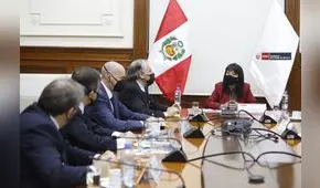 Mirtha Vásquez se reunió con secretario general de la OEA, Luis Almagro