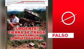 Es falso que una familia entera haya quedado sepultada a causa del terremoto en Amazonas en 2021