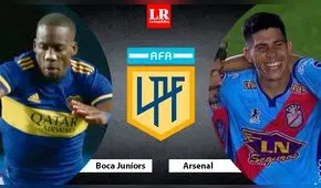 Boca Juniors con Luis Advíncula durante los 90 minutos empató 1-1 ante Arsenal de Sarandí