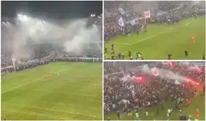 Malmö FF con Sergio Peña se consagró en la liga sueca y los hinchas no dudaron en celebrar a lo grande