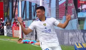 ¡Asistencia de taco y gol de Boca! Los xeneizes ganan 1-0 y quieren asegurar la Libertadores
