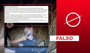 No, este video no expone a una jefa de Enfermería probando que en Eslovenia reciben vacunas “cancerígenas”