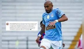 Marcos Riquelme se va de Sporting Cristal: “No pude defenderte como tenía que ser”