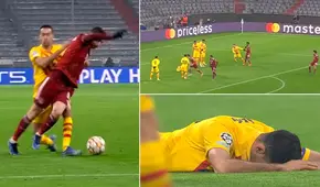 Tarjeta amarilla y un pelotazo en el rostro: el mal arranque de Busquets ante el Bayern 