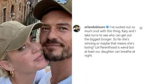 Orlando Bloom reveló que se turna con Katy Perry para hacer peculiar actividad con su bebé