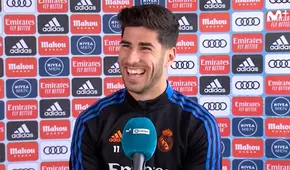 Marco Asensio se burló de la eliminación del FC Barcelona de la Champions League 