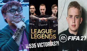 Esports: las rachas de victorias más largas en el mundo de videojuegos